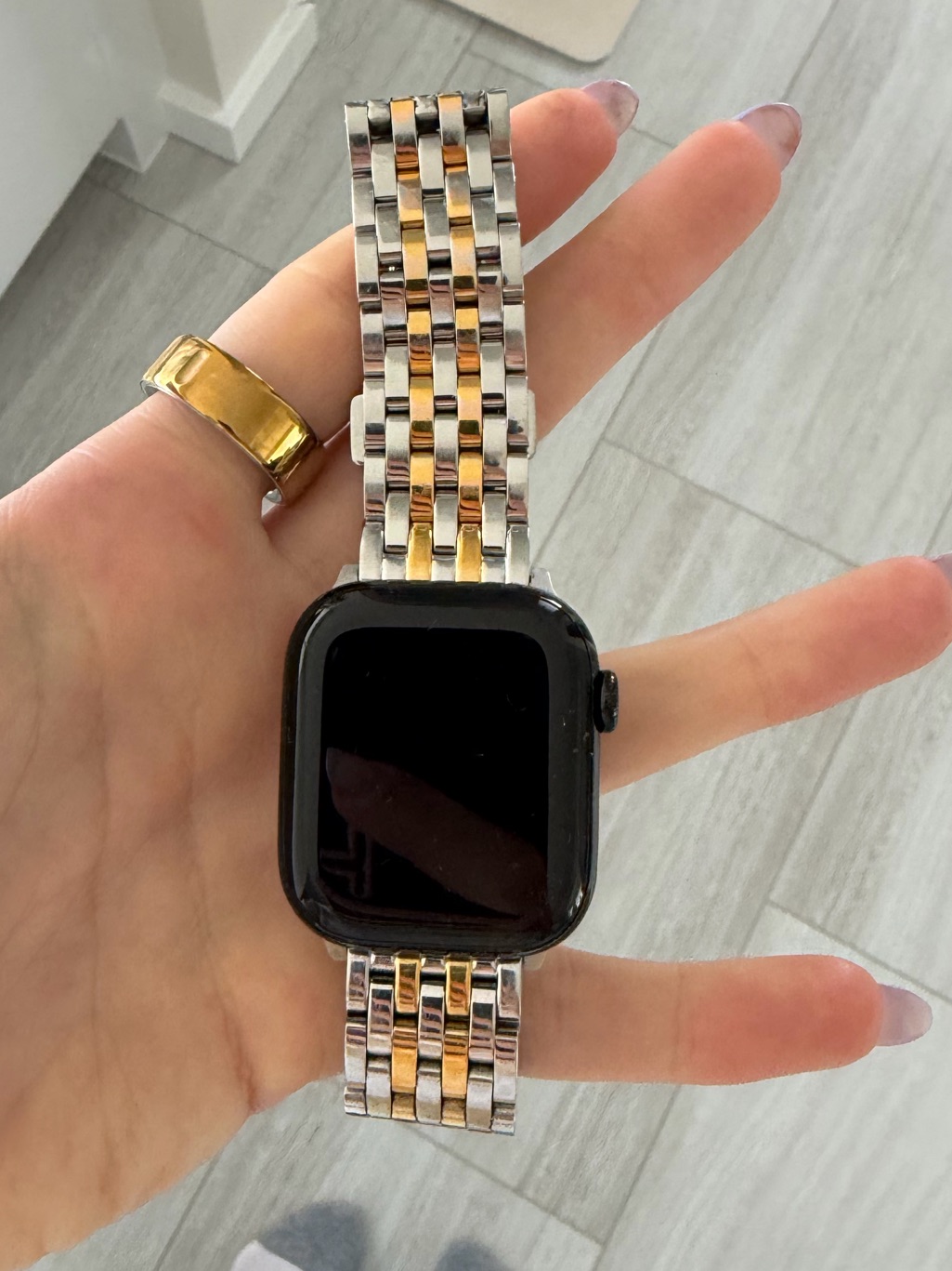 Michele 20mm Apple Watch Bracelet Watch Band